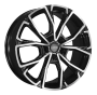 Легковой диск Khomen Wheels KHW1907 7,5x19 5x108 ET36 65,1 Black-FP